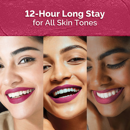 Moisture Matte Longstay Lipstick - 10 Pink Lemode