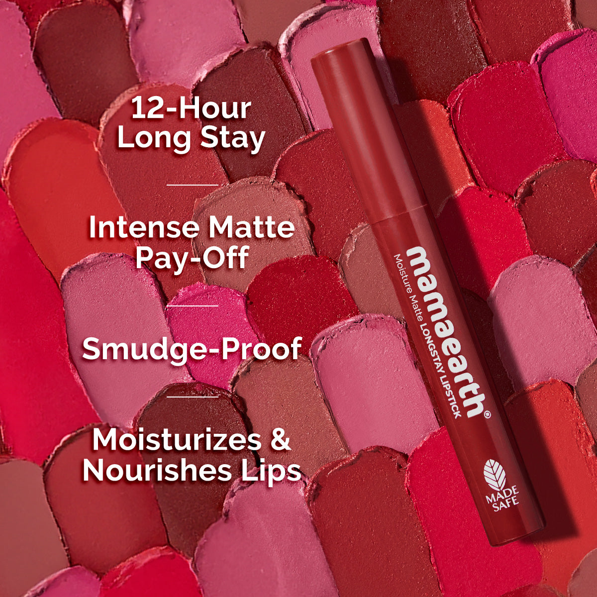 Moisture Matte Longstay Lipstick - 11 Cherry Punch