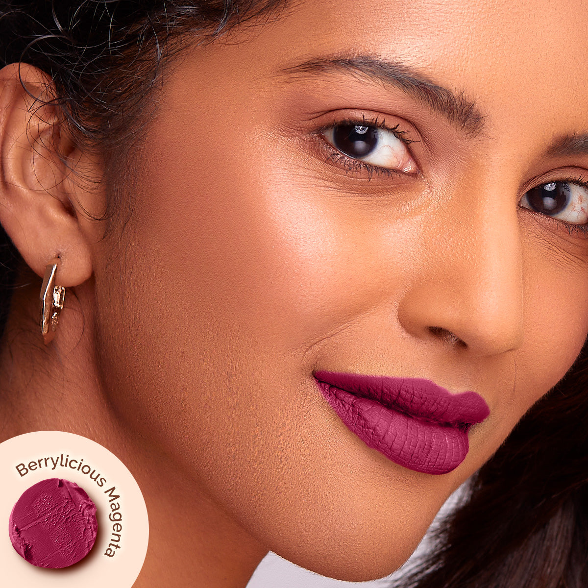 Moisture Matte Longstay Lipstick - 12 Berrylicious Magenta