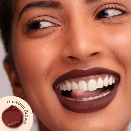 Moisture Matte Longstay Lipstick -16 Hazelnut Brown