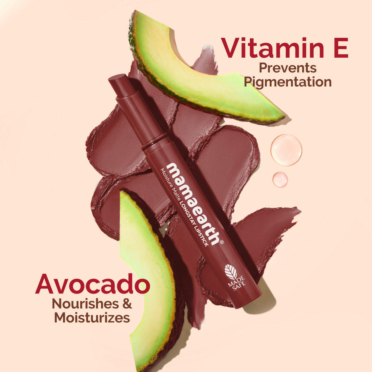 Moisture Matte Longstay Lipstick -16 Hazelnut Brown