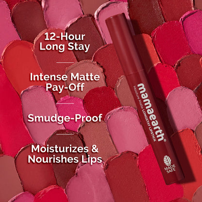 Moisture Matte Longstay Lipstick -17 Raisin Punch