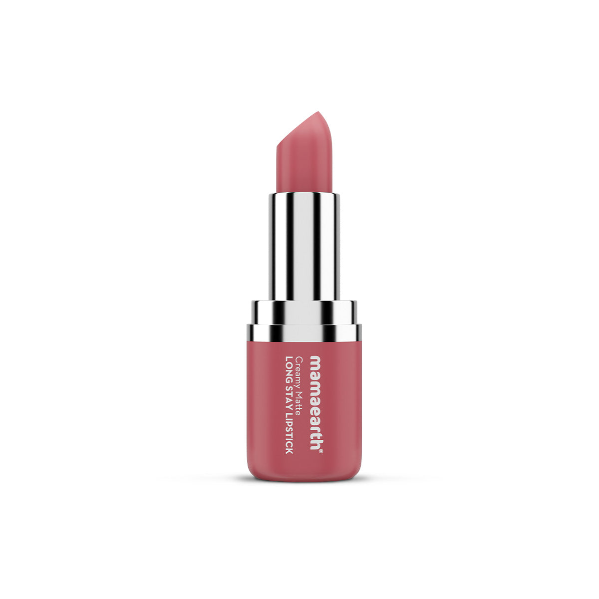 Mamaearth Creamy Matte Long Stay Lipstick - 02 Rose Nude