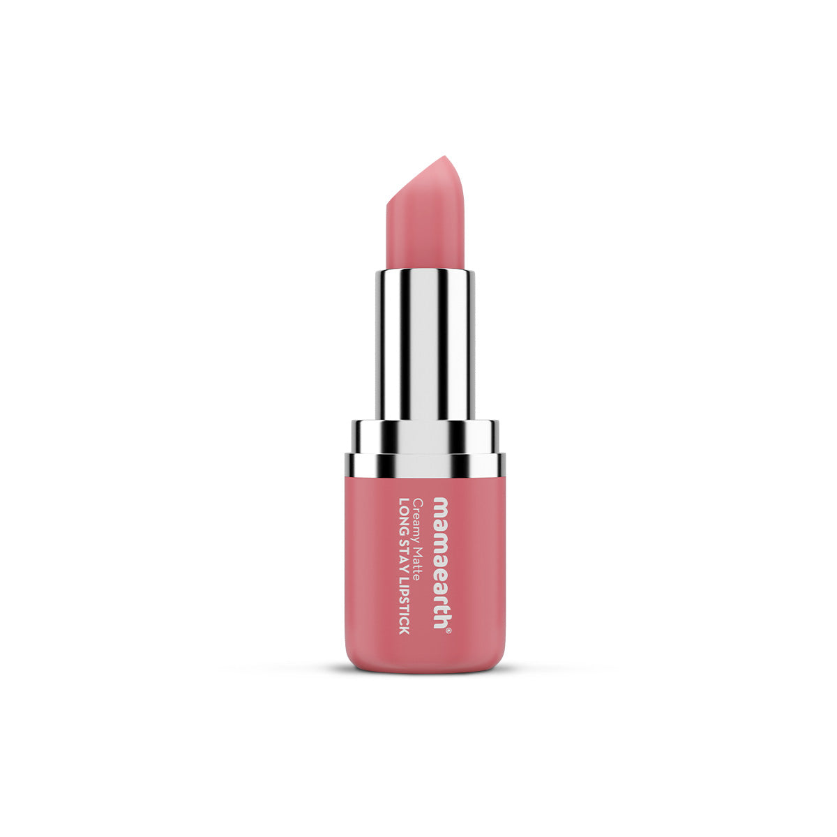 Mamaearth Creamy Matte Long Stay Lipstick - 08 Hibiscus Nude