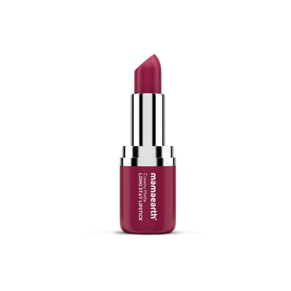 Mamaearth Creamy Matte Long Stay Lipstick - 09 Cranberry Crush