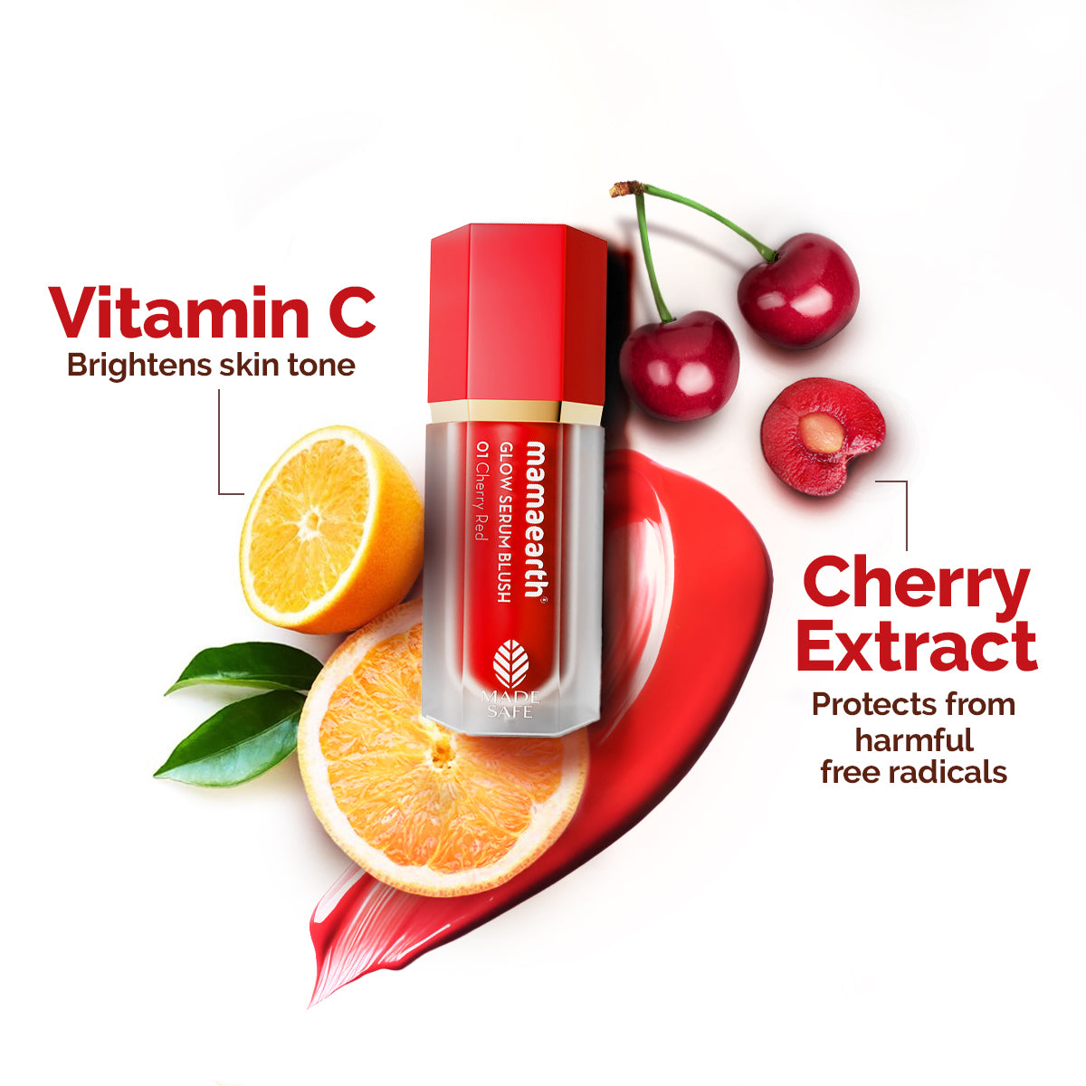 Glow Serum Blush 01 Cherry Red