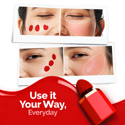 Glow Serum Blush 01 Cherry Red