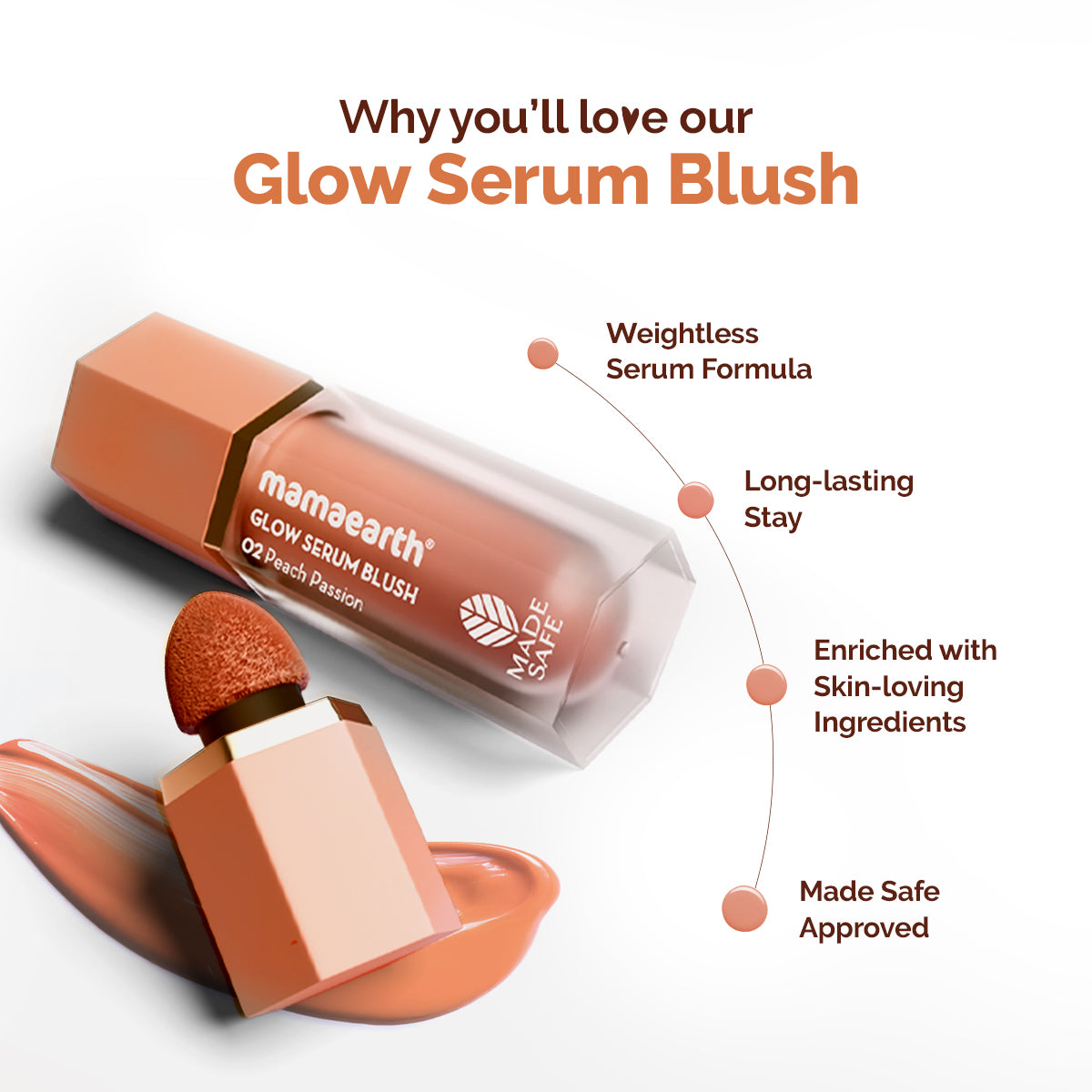 Glow Serum Blush 02 Peach Passion