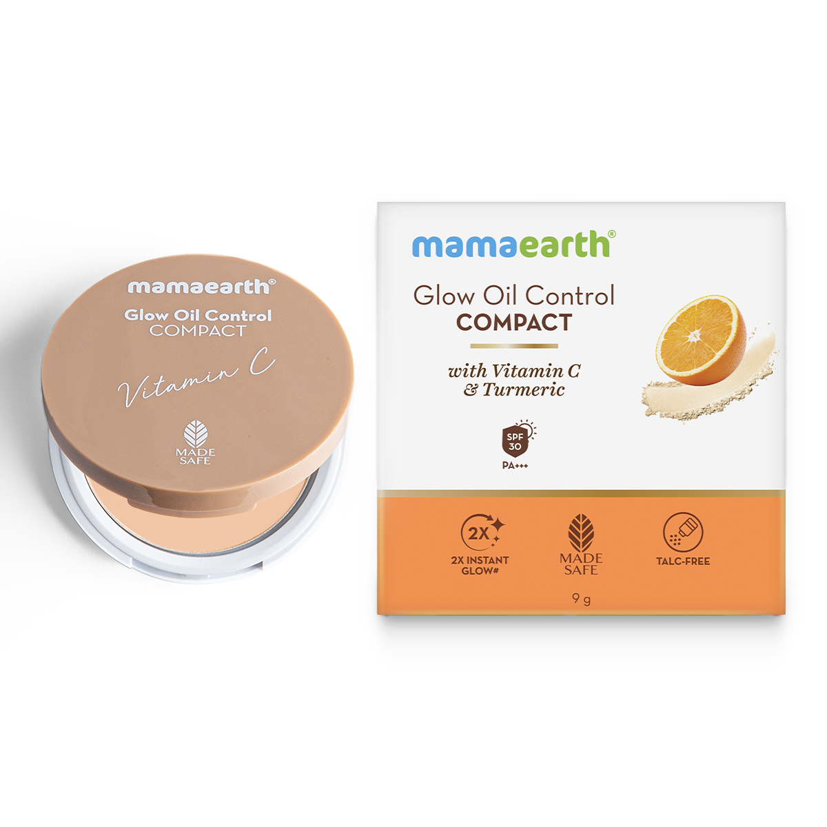 Glow Oil Control Compact - 02 Creglow