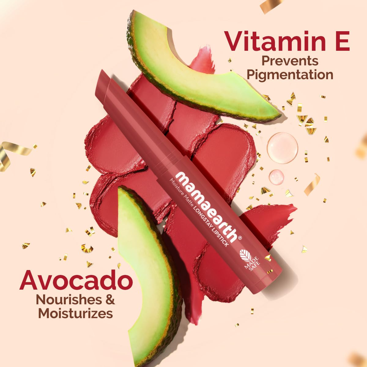 Moisture Matte Longstay Lipstick Pack Of 3 Minis - Bright And Bold (0.7 Gm Each)