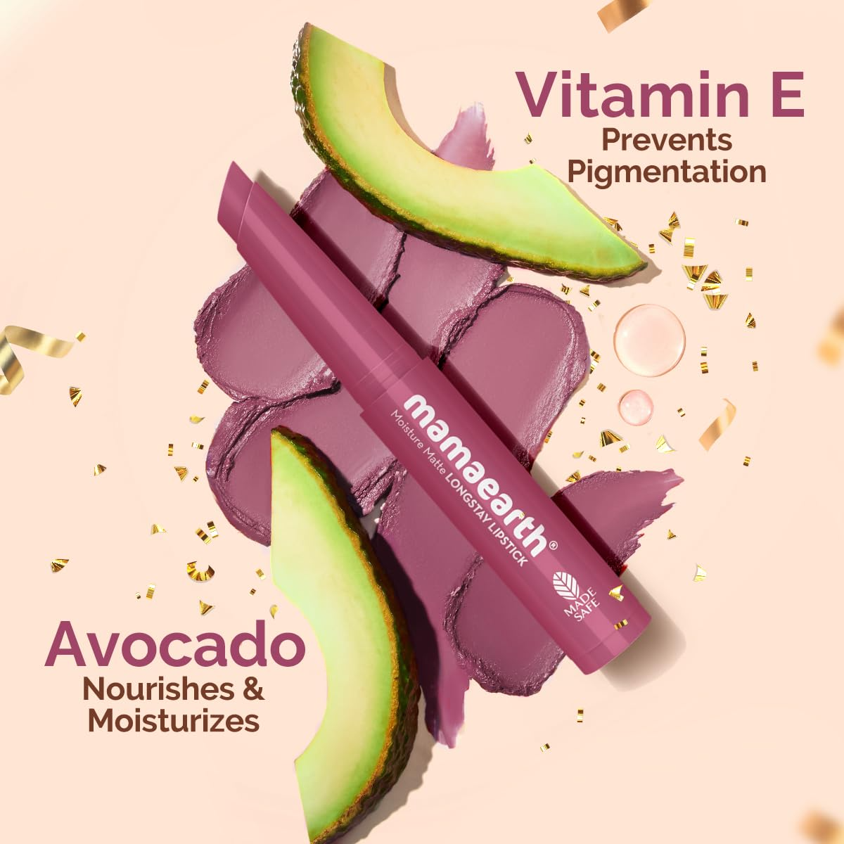 Moisture Matte Longstay Lipstick Pack Of 3 Minis - Nude Perfection (0.7 Gm Each)