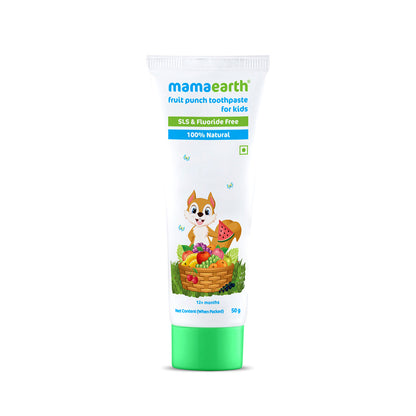 Mamaearth Fruit Punch Toothpaste For Kids 50 gm