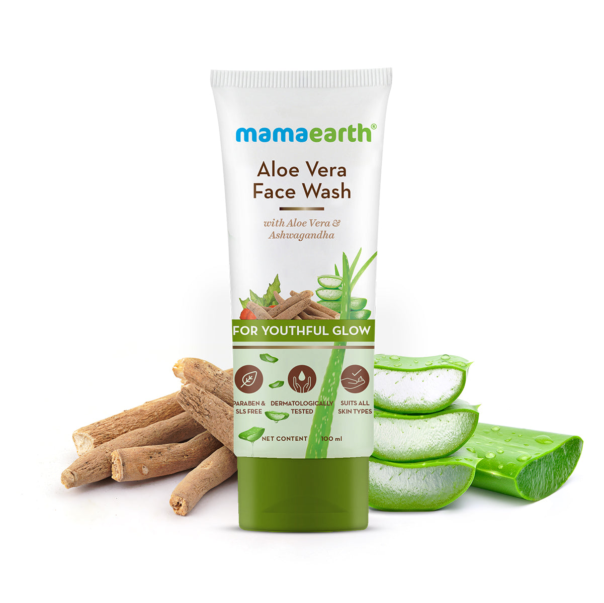 mamaearth aloe vera face wash for oily skin