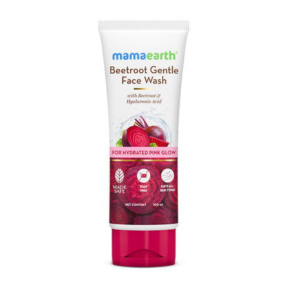 mamaearth beetroot face wash