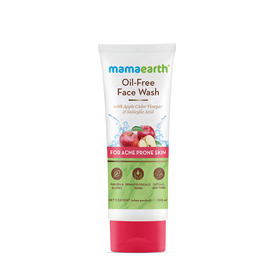 mamaearth oil free face wash benefits