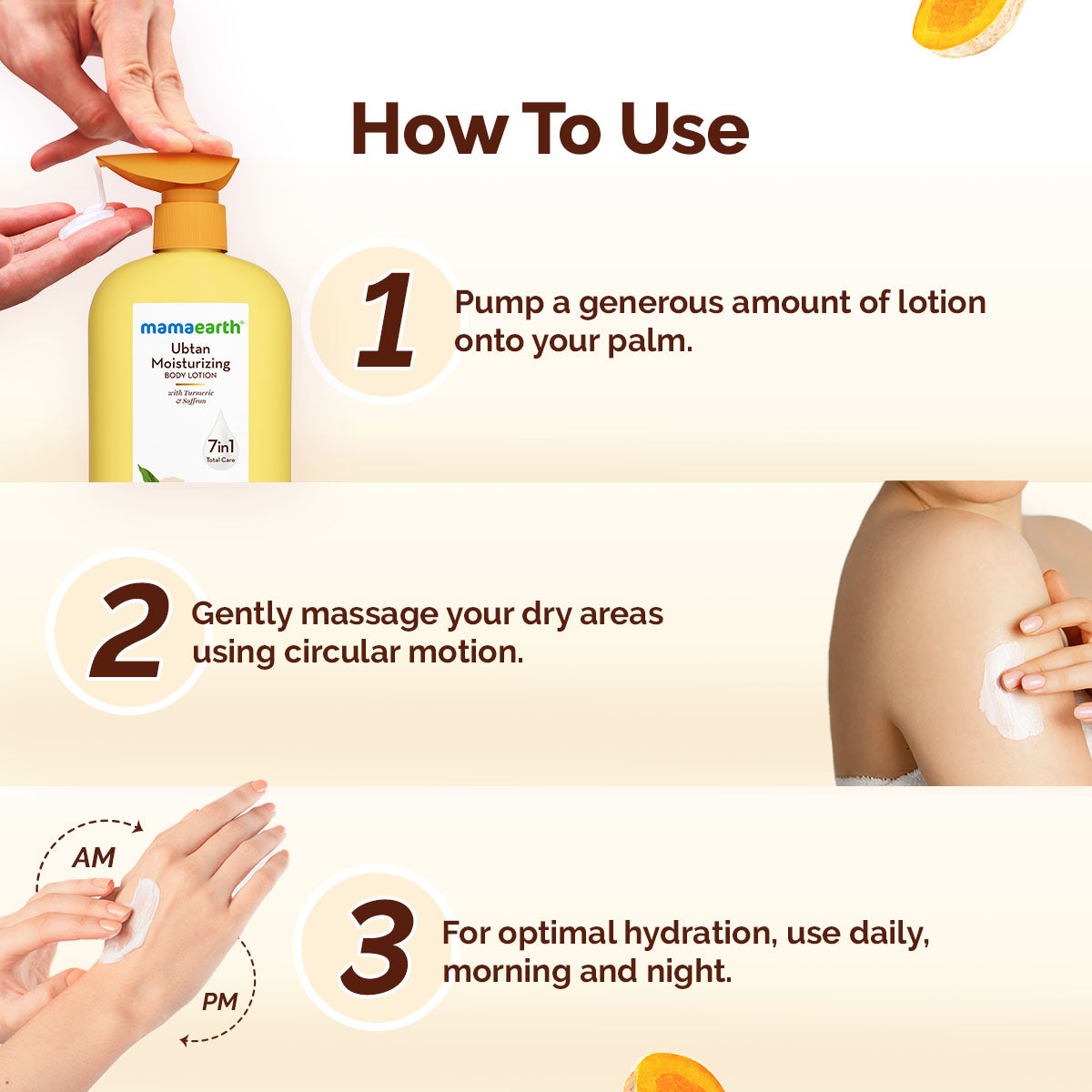 Mamaearth Ubtan Moisturizing Body Lotion