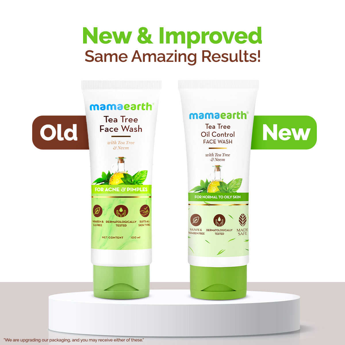 Mamaearth Tea Tree Facewash for acne & pimples 100 ml