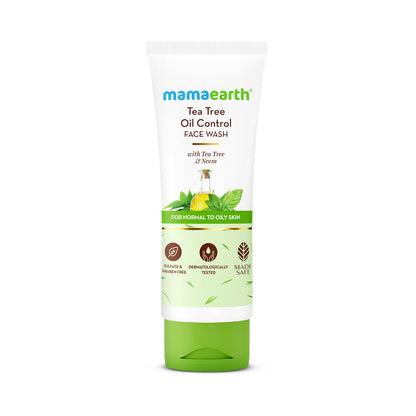 Mamaearth Tea Tree Facewash for acne & pimples 100 ml