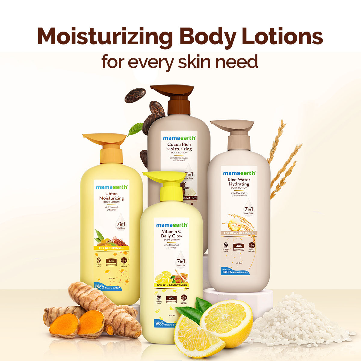 Mamaearth Vitamin C Daily Glow Body Lotion