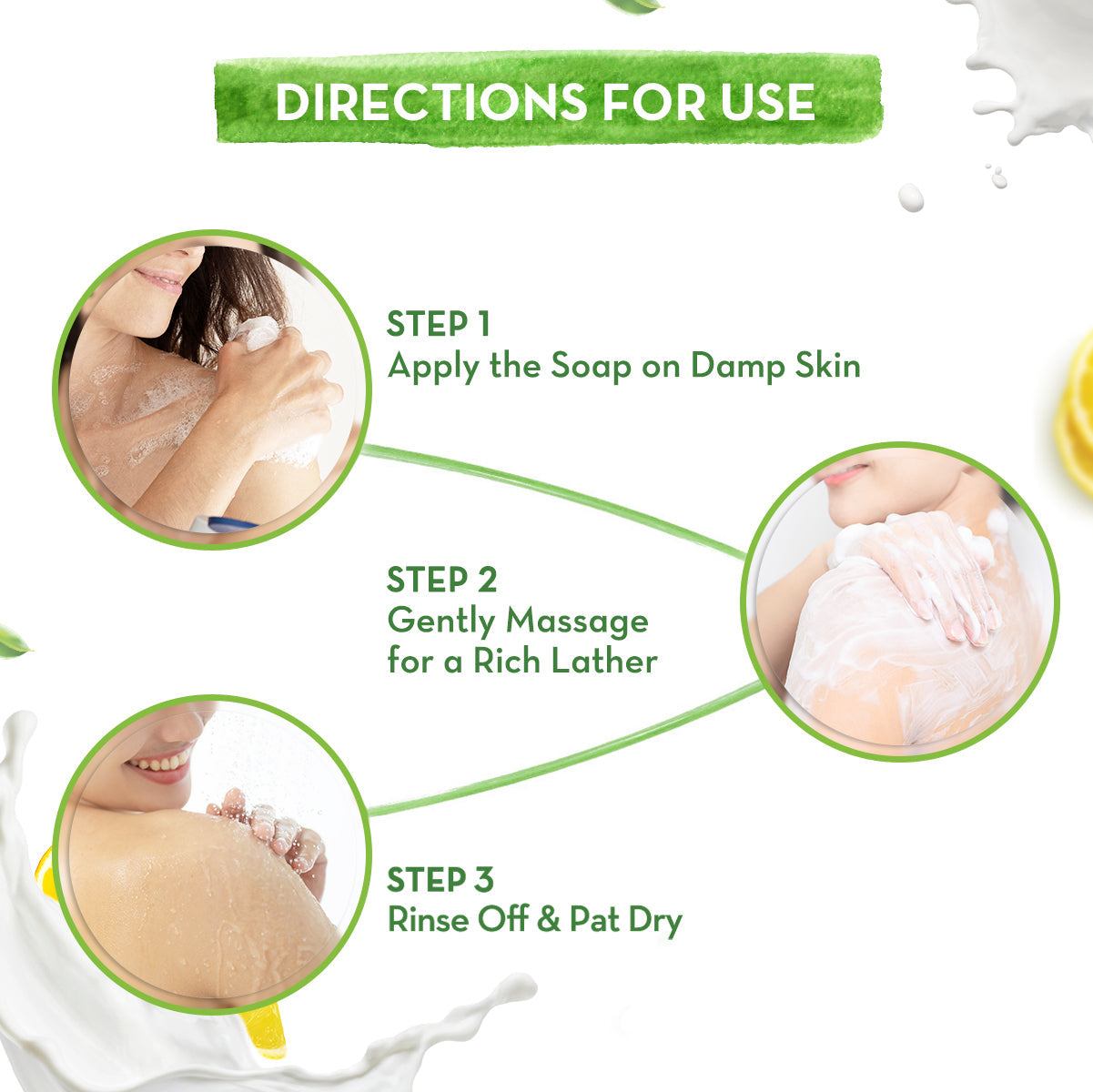 Mamaearth Vitamin C Moisturizing Lotion Soap Pack of 4 x 4 125 gm