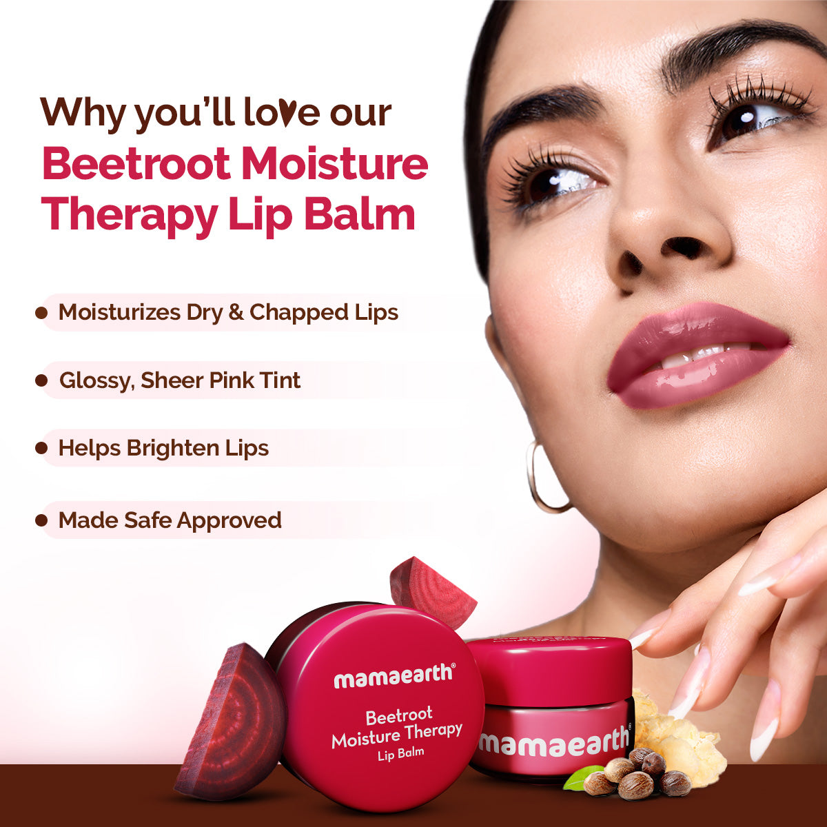 Beetroot Moisture Therapy Lip Balm