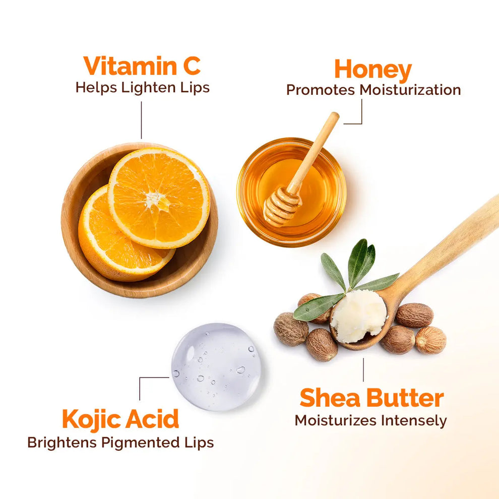 mamaearth vitamin c lip balm Mamaearth Vitamin C Moisture Therapy Lip Balm SPF 50 with Vitamin C & Honey For Lip Lightening