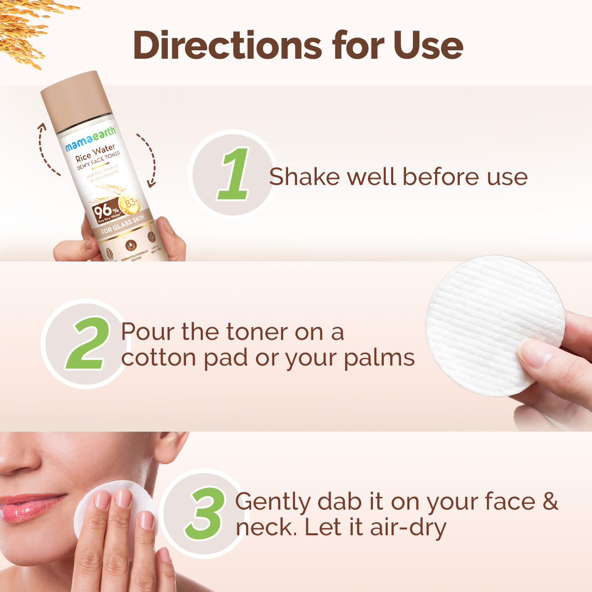 Mamaearth Rice Water Dewy Face Toner 150 ml