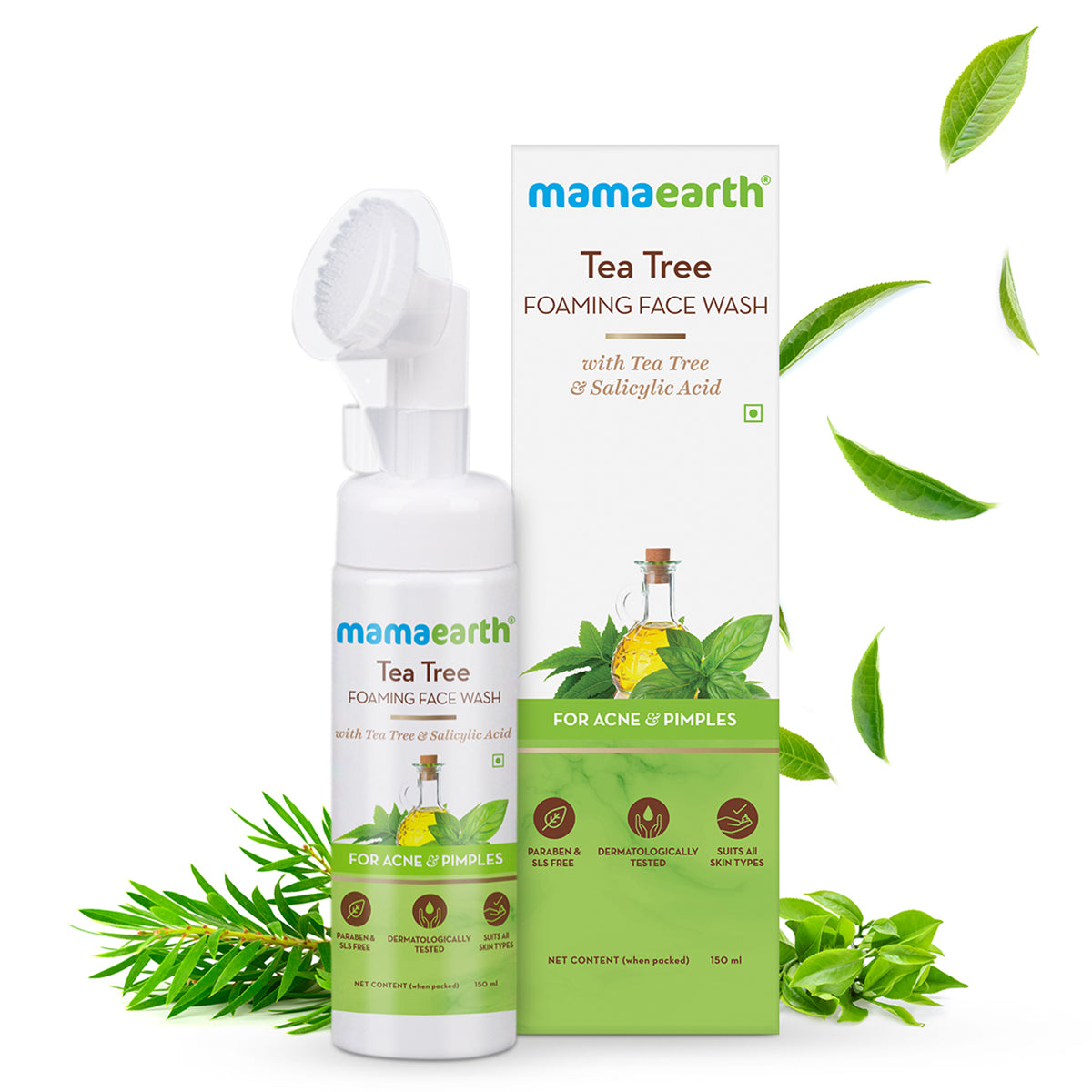 mamaearth salicylic acid face wash for oily skin and acne