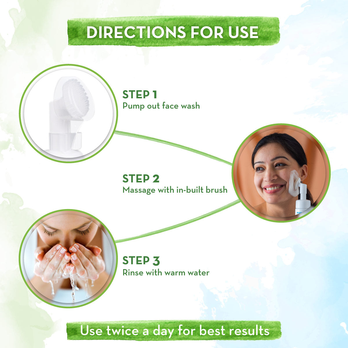 how to use Tea Tree Foaming Face Wash
