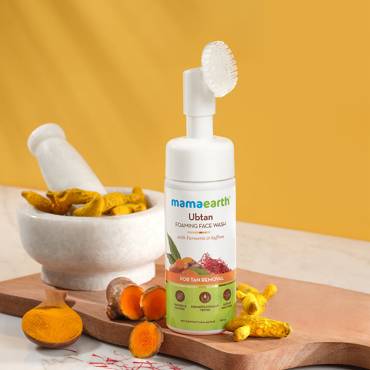 Mamaearth Ubtan Foaming Face Wash 150 ml