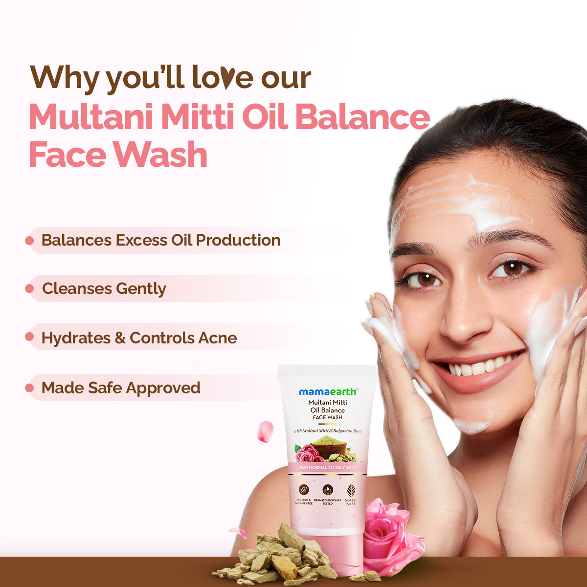 Multani Mitti Oil Balance Face Wash