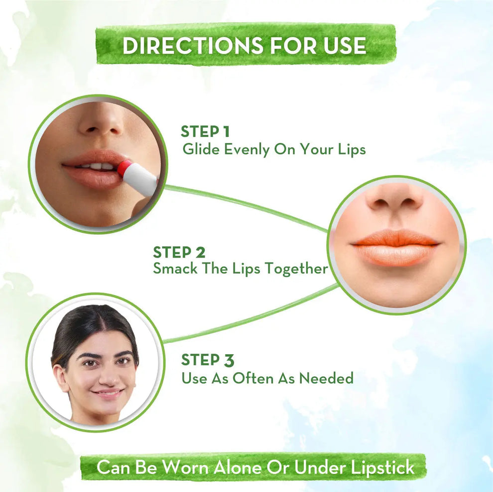 Mamaearth Vitamin C Tinted 100% Natural Lip Balm with Vitamin C & Honey