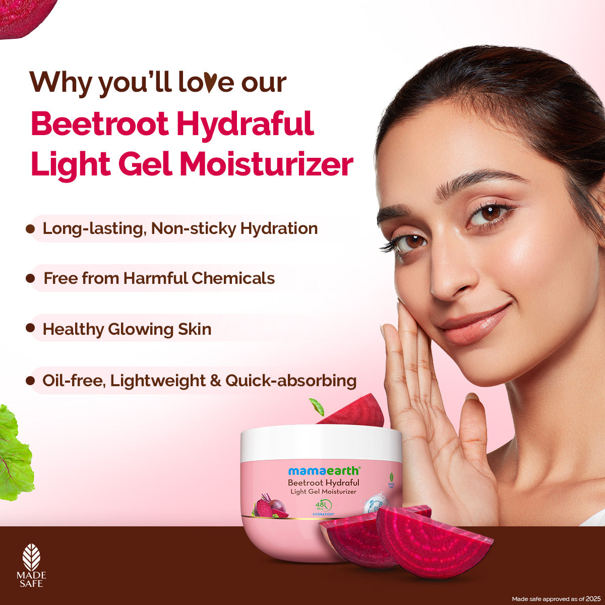 Beetroot Hydraful Light Gel Moisturizer