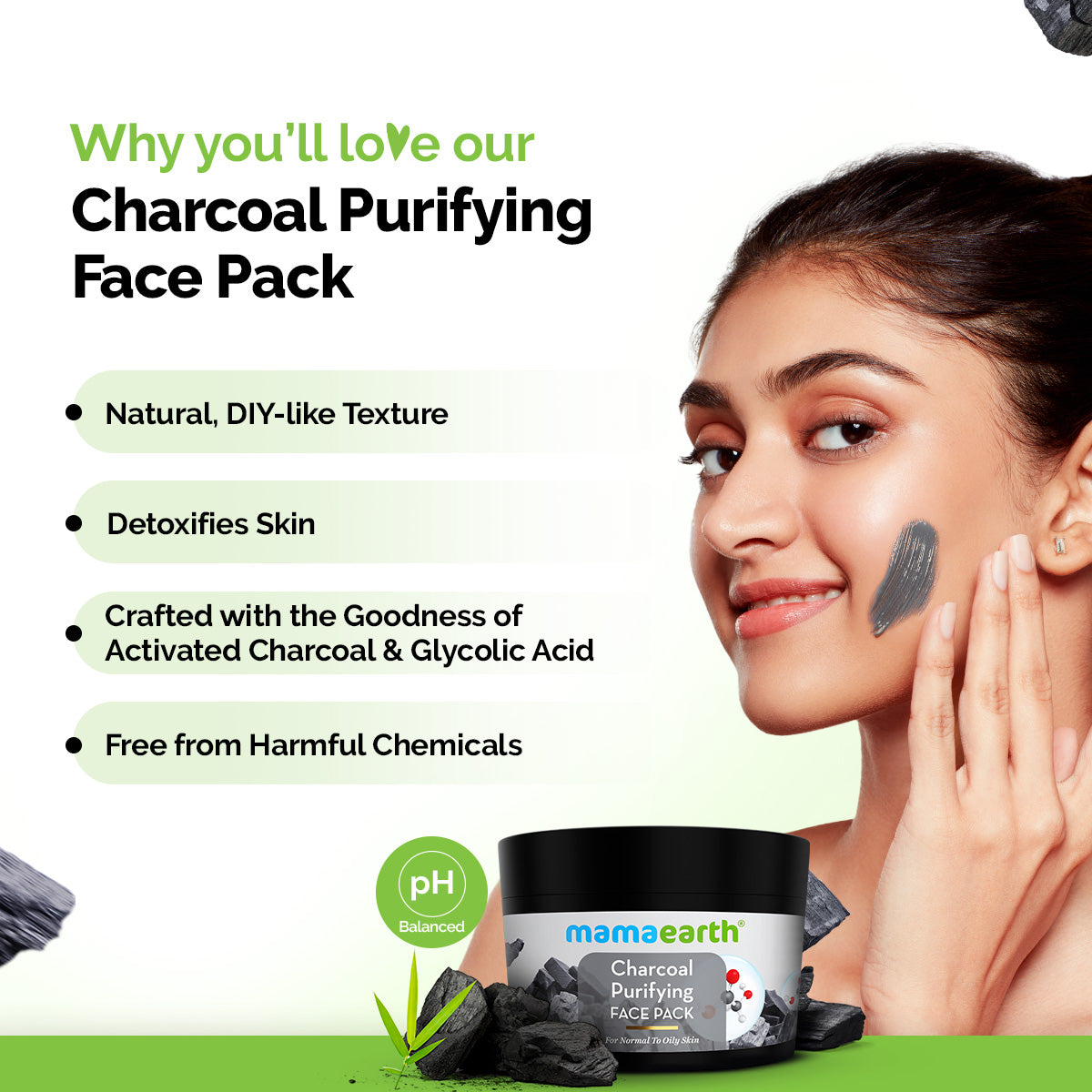 Charcoal Purifying Face Pack