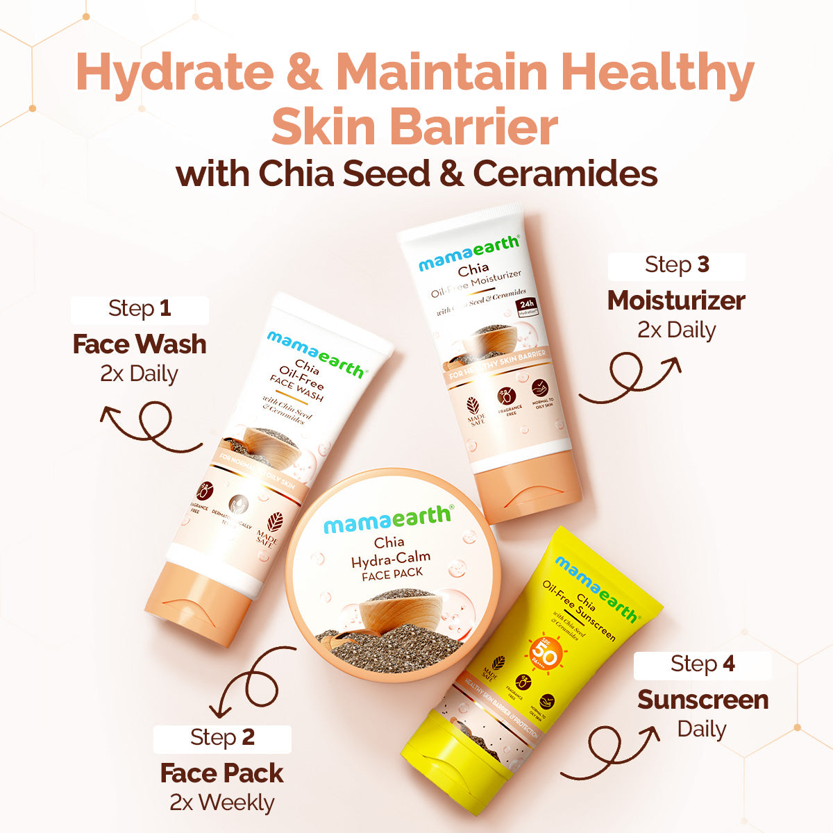 Chia Hydra Calm Face Pack