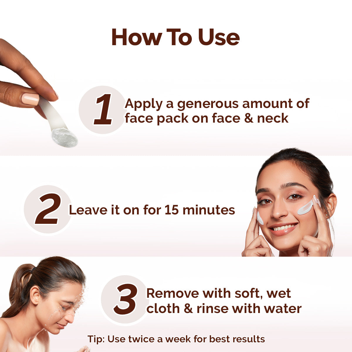 Rice Dewy Bright Face Pack