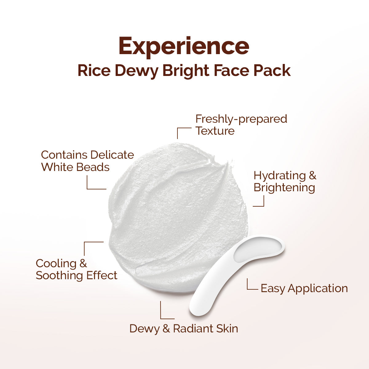 Rice Dewy Bright Face Pack