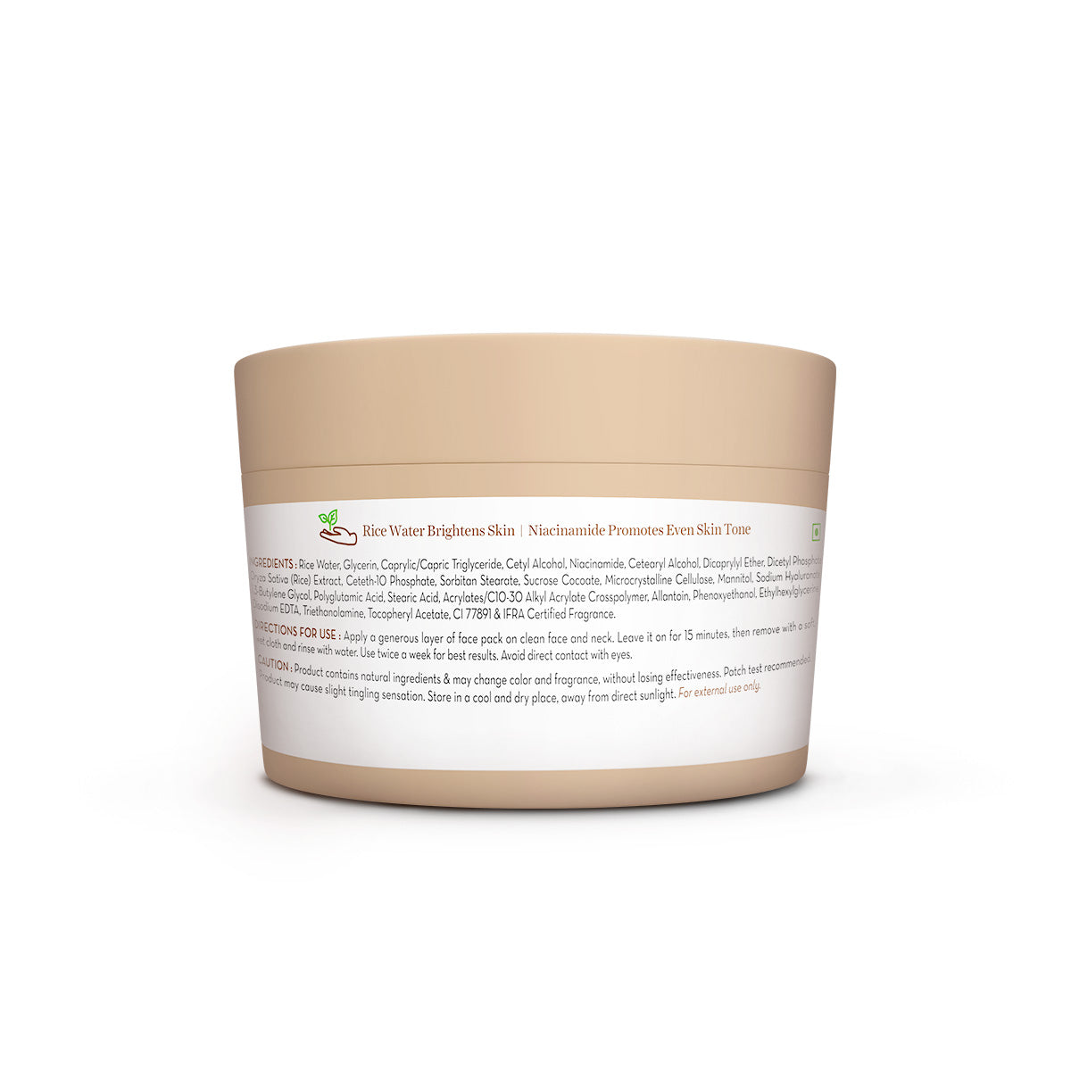 Rice Dewy Bright Face Pack