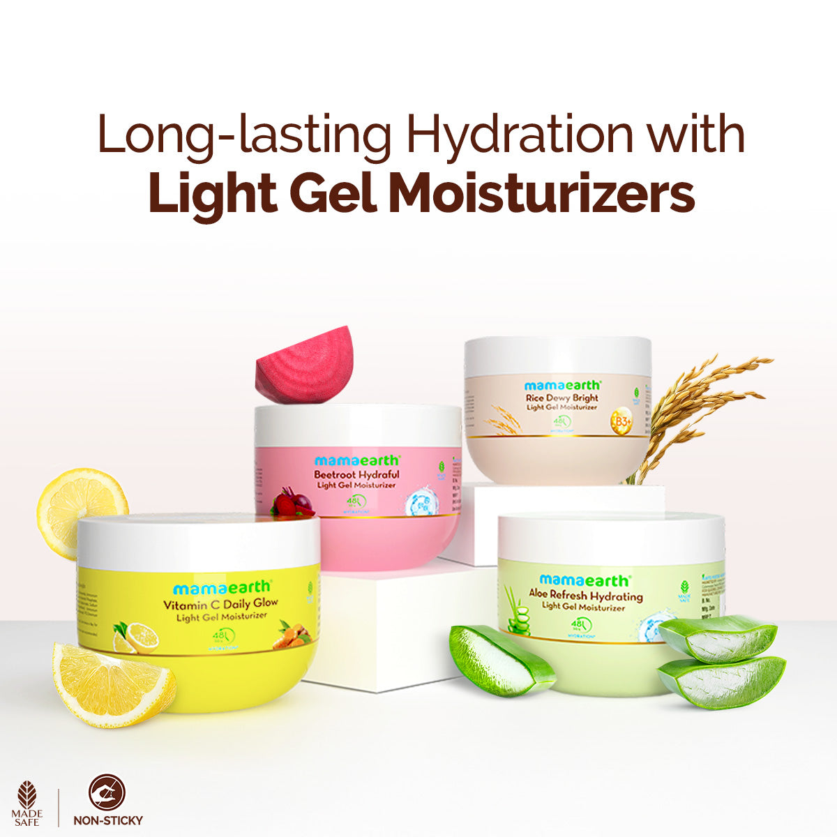 Rice Dewy Bright Light Gel Moisturizer