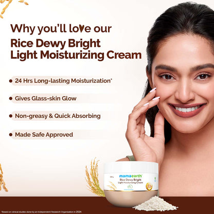 Rice Dewy Bright Light Moisturizing Cream