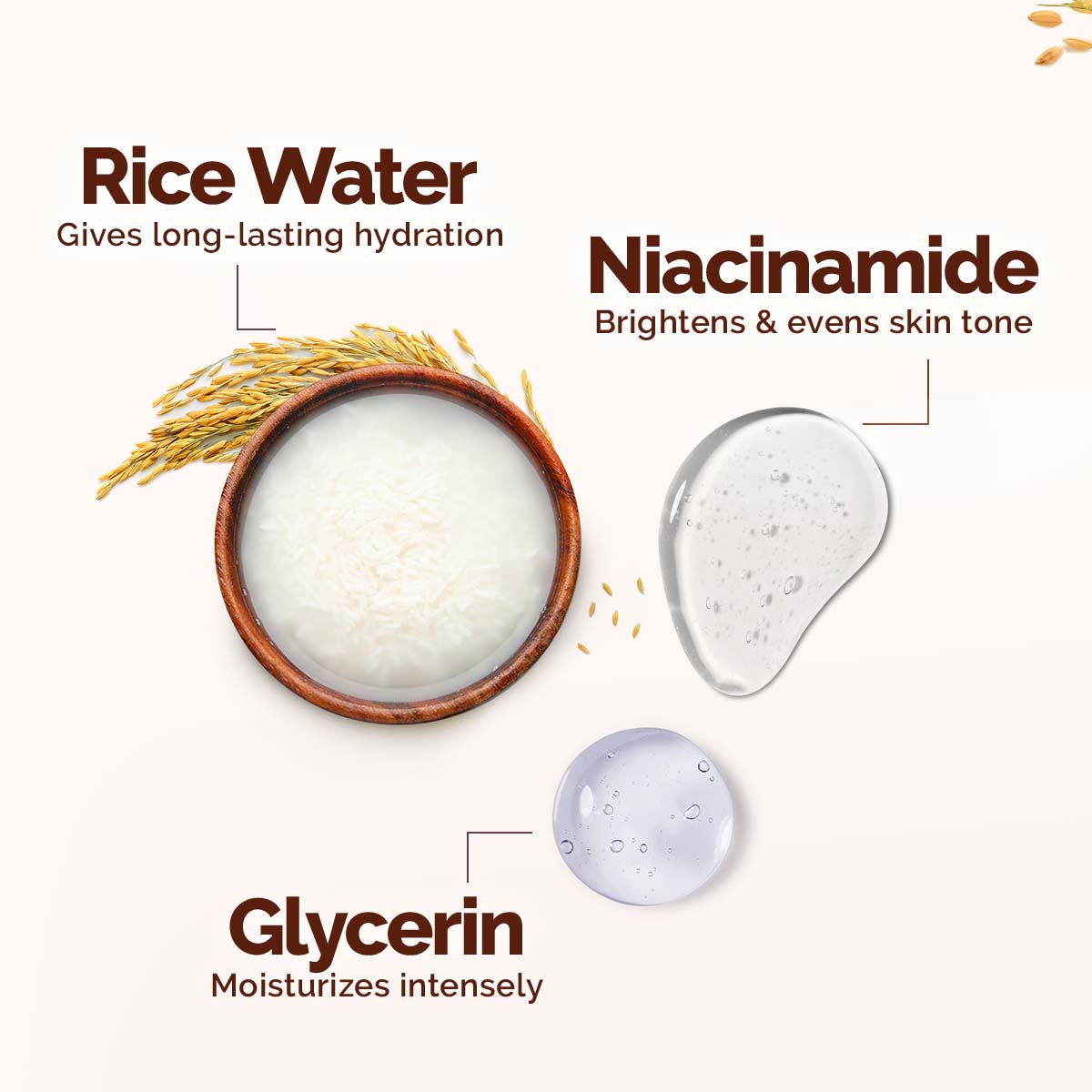 Rice Dewy Bright Light Moisturizing Cream