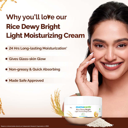 Rice Dewy Bright Light Moisturizing Cream