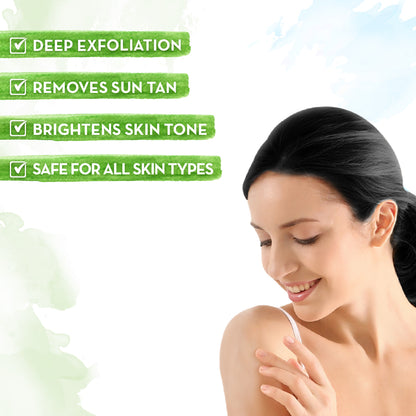 Ubtan Body Scrub with Turmeric and Saffron