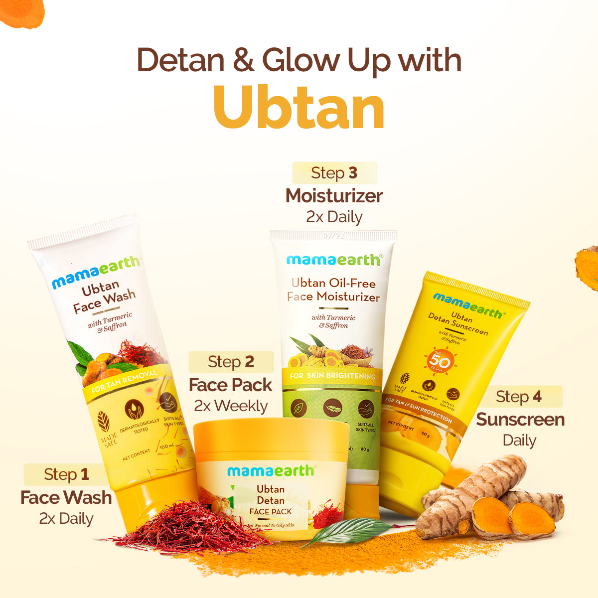 Ubtan Detan Face Pack