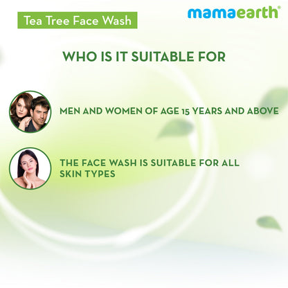 natural tea tree oil face wash