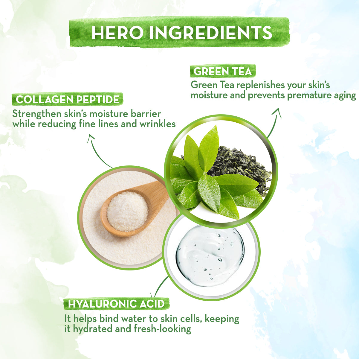 Bye Bye Wrinkles Face Cream with Green Tea & Collagen