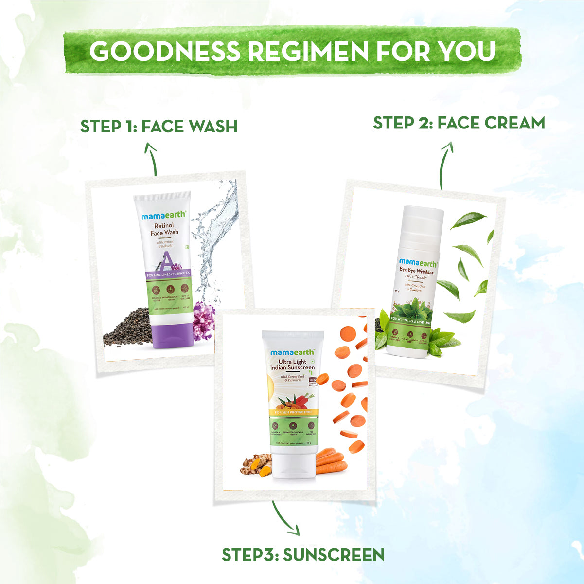 Good Skin Care Regimen with Wrinkles Face Cream