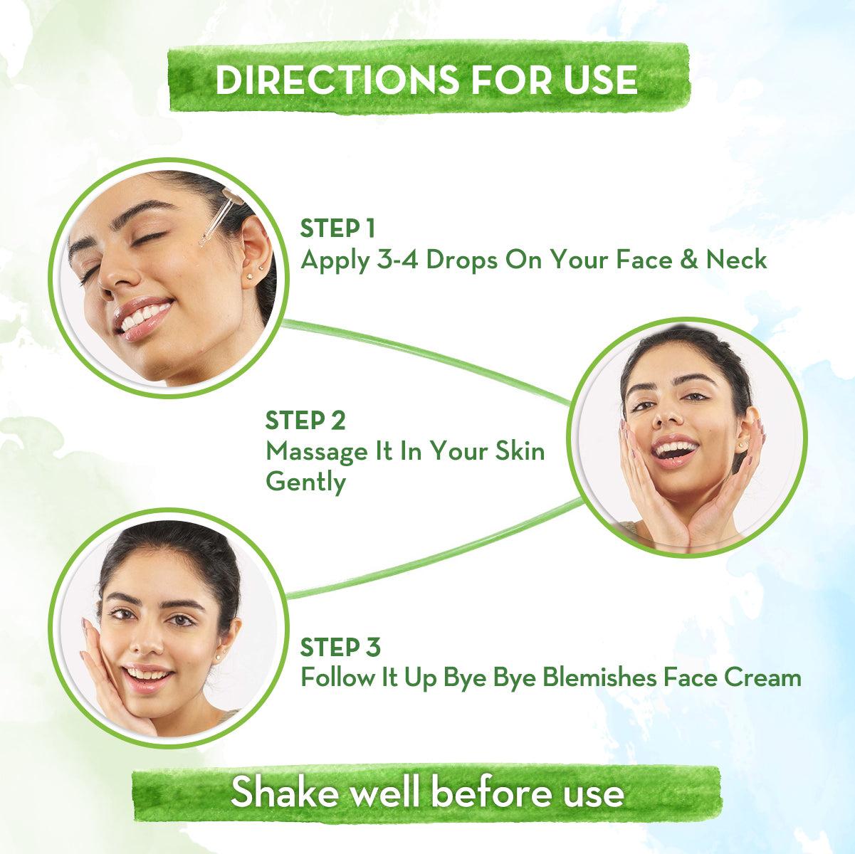 Bye Bye Blemishes Face Serum uses