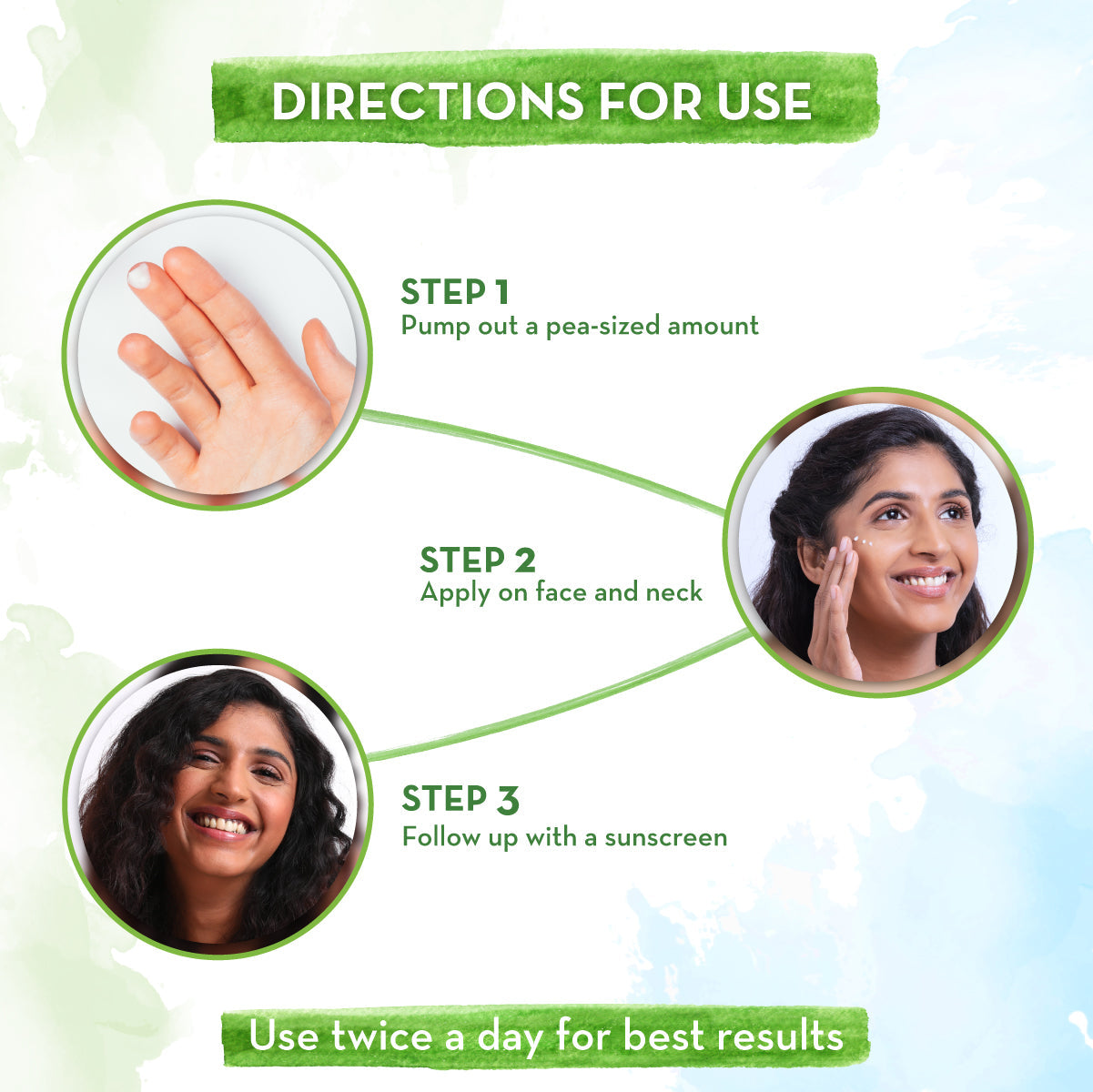 stes to use pigmentation removal cream