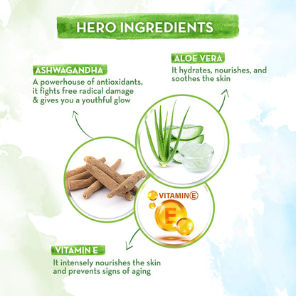 Mamaearth Aloe Ashwagandha Gel with Aloe Vera & Ashwagandha